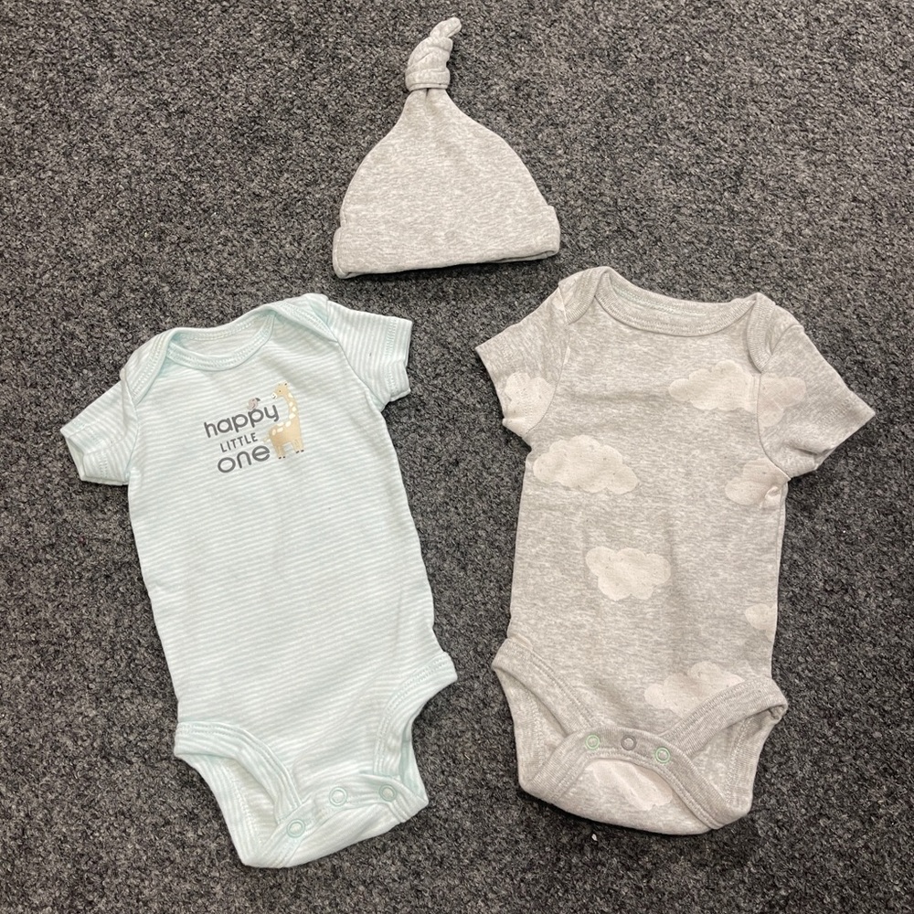 *Baby Unisex Bundle 3 Pcs. Sz Newborn